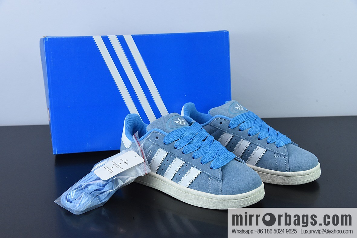 Didas Originals Campus 00s Bread Unisex The same low-top casual board shoes, item number GY9473 meters water blue