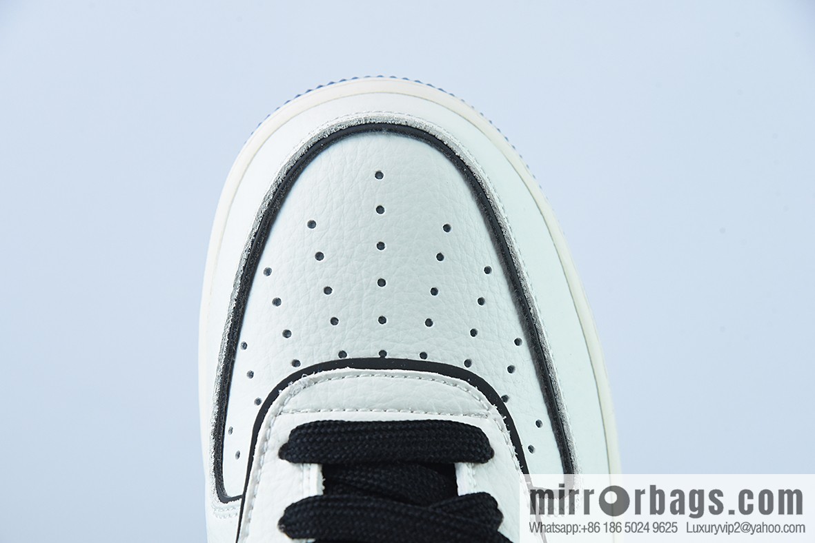 Nike Air Force 1 Low 07 meters blue and black, Valentine's Day Unisex sneakers of the same style, item number: AL2236 300