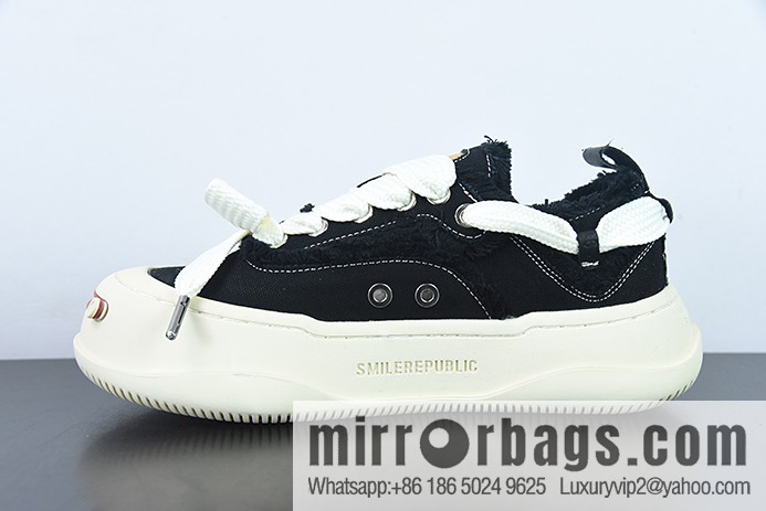 Sneakers Low muffin thick bottom heightened low top, anti-lace beggar wind canvas low top casual sneakers
