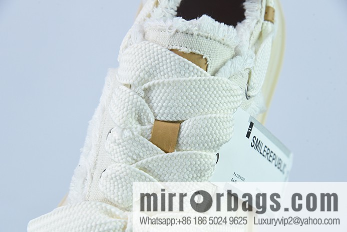 Sneakers Low muffin thick bottom heightened low top, anti-lace beggar wind canvas low top casual sneakers