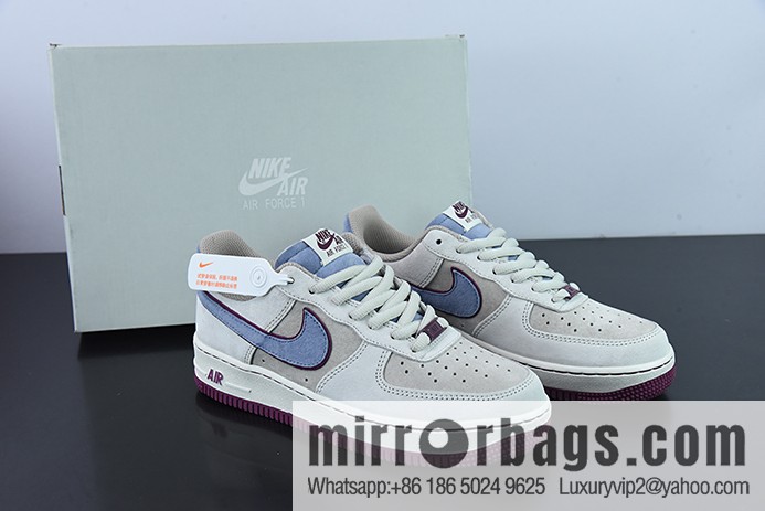 Nike Air Force 1 Low Oyouke Ocean Gray Blue, Air Force One Low Top Casual Board Shoes NT9988-618