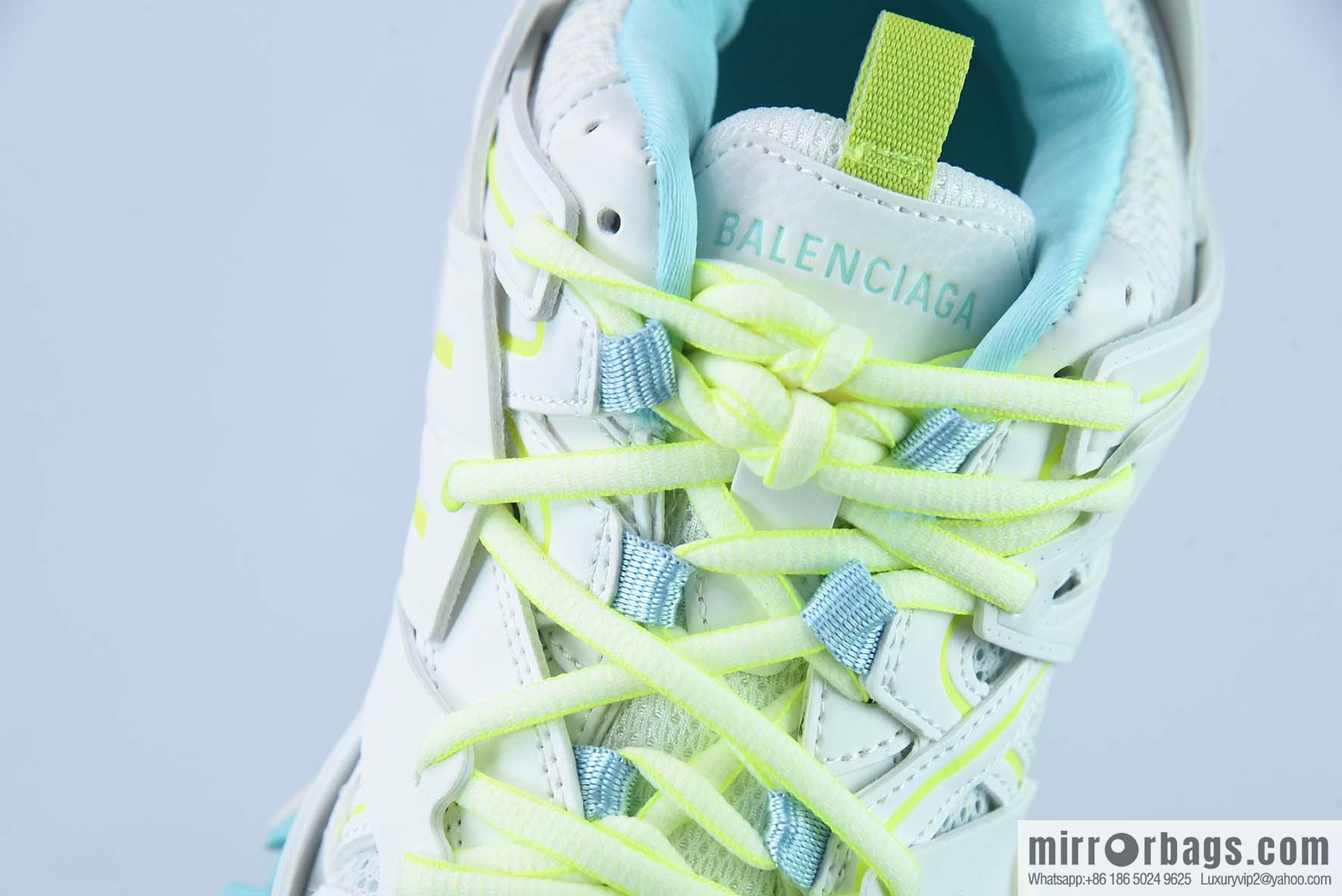 Balenciaga 3.0 Third Generation Outdoor Concept Shoes Balenciaga Sneaker Tess 3.0 White Blue Green 8106725471PP