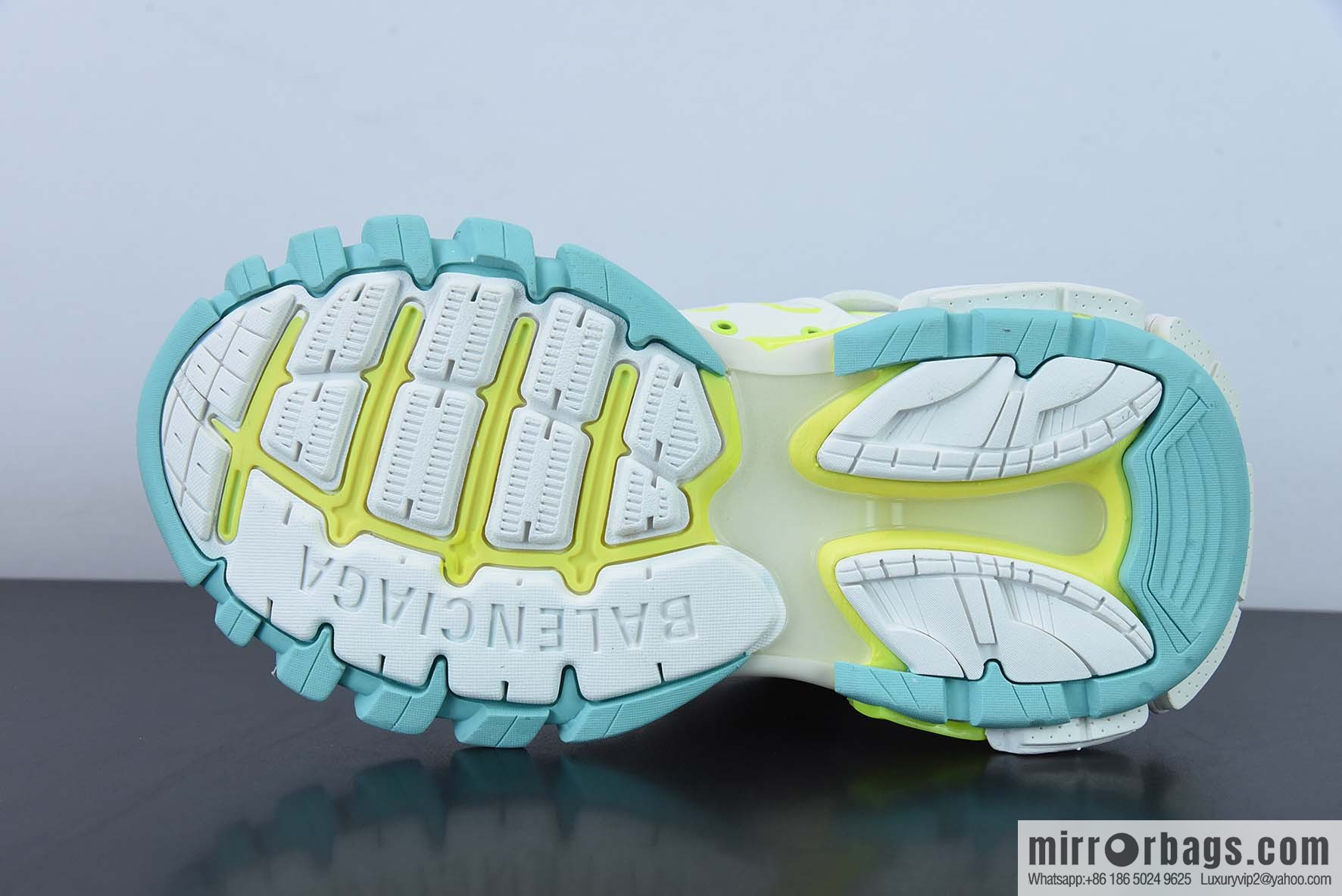 Balenciaga 3.0 Third Generation Outdoor Concept Shoes Balenciaga Sneaker Tess 3.0 White Blue Green 8106725471PP