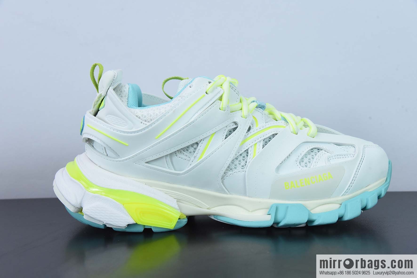 Balenciaga 3.0 Third Generation Outdoor Concept Shoes Balenciaga Sneaker Tess 3.0 White Blue Green 8106725471PP