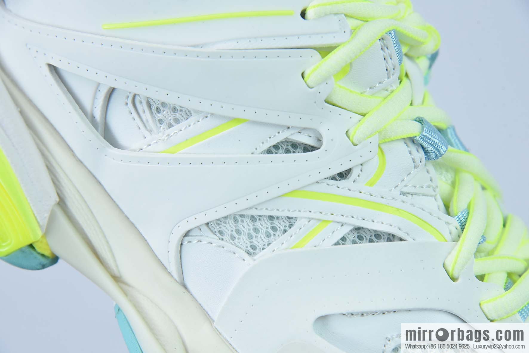 Balenciaga 3.0 Third Generation Outdoor Concept Shoes Balenciaga Sneaker Tess 3.0 White Blue Green 8106725471PP