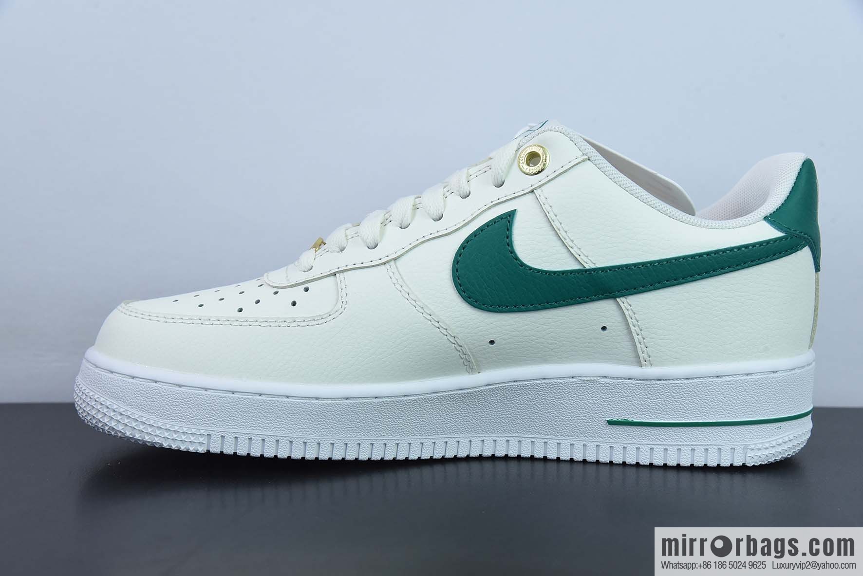 NIKE Air Force 1 '07 Low beige green green hook, Air Force No. 1 low-top casual board shoes, item number: DQ7582-101