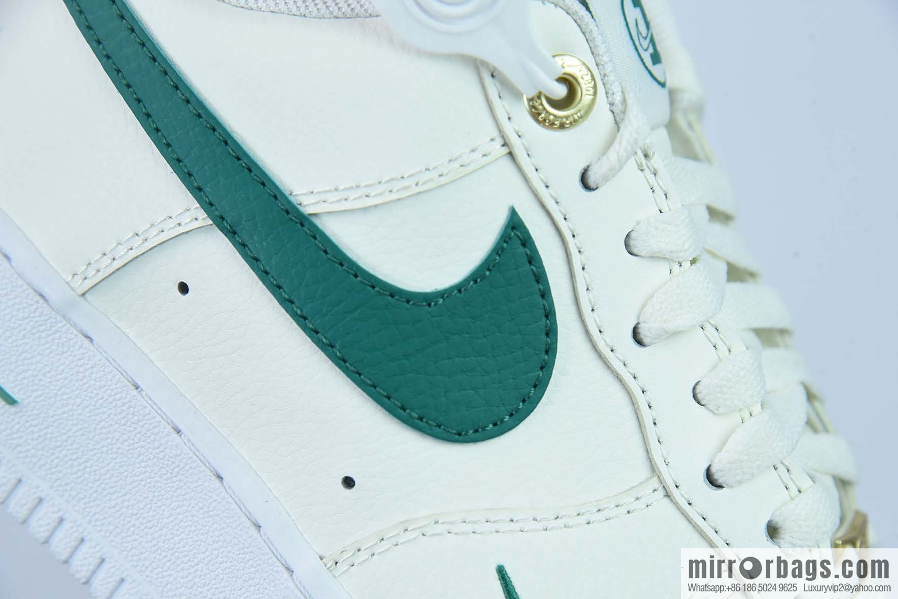 NIKE Air Force 1 '07 Low beige green green hook, Air Force No. 1 low-top casual board shoes, item number: DQ7582-101
