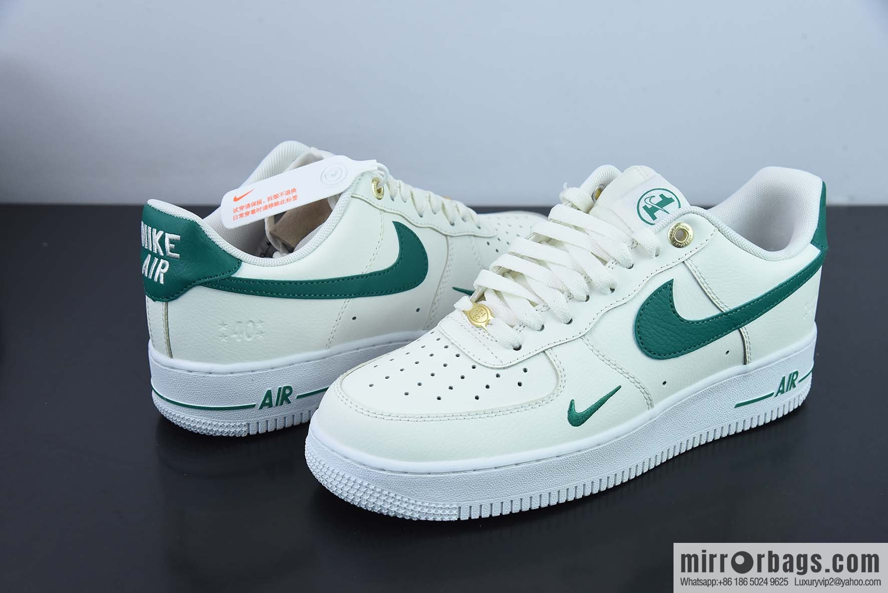 NIKE Air Force 1 '07 Low beige green green hook, Air Force No. 1 low-top casual board shoes, item number: DQ7582-101