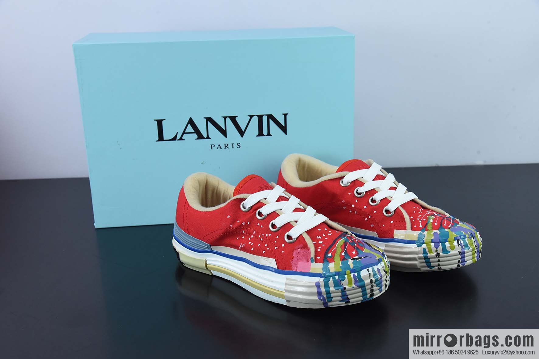 YUG21405250C LANVIN canvas shoes