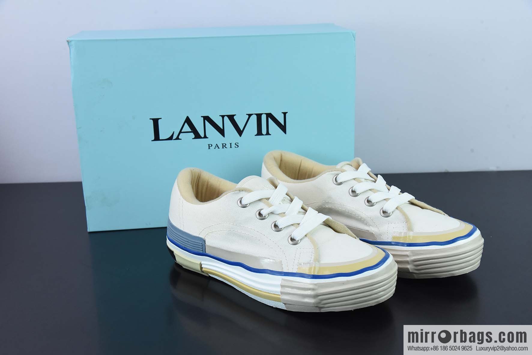 YUG21405250C LANVIN canvas shoes