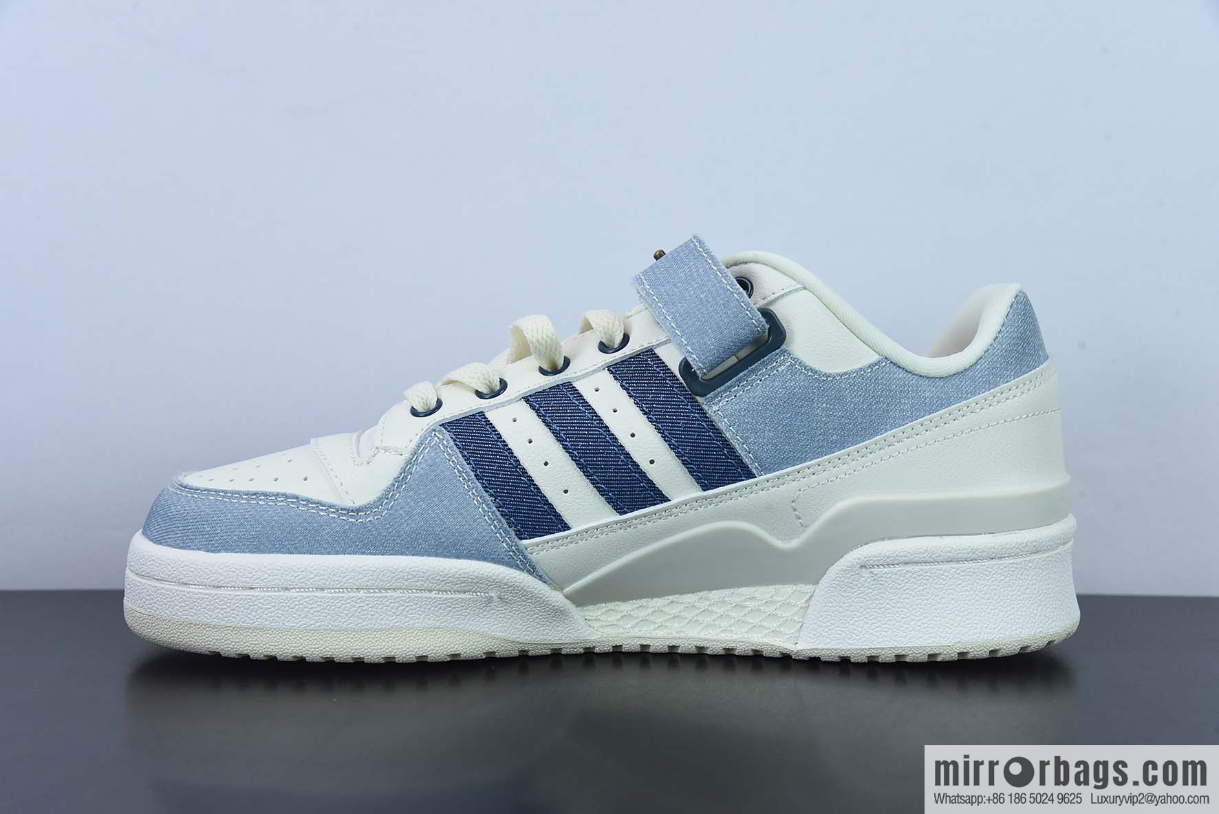 Adidas Forum 84 Low Clover Low Bang Classic velcro Vintage Board Shoes Unisex Trend Top Leather Casual Shoes SKU: HQ6334