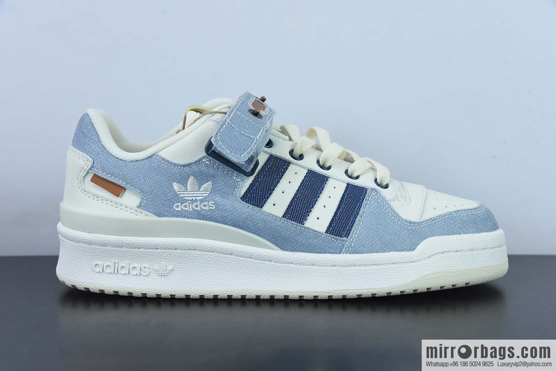 Adidas Forum 84 Low Clover Low Bang Classic velcro Vintage Board Shoes Unisex Trend Top Leather Casual Shoes SKU: HQ6334