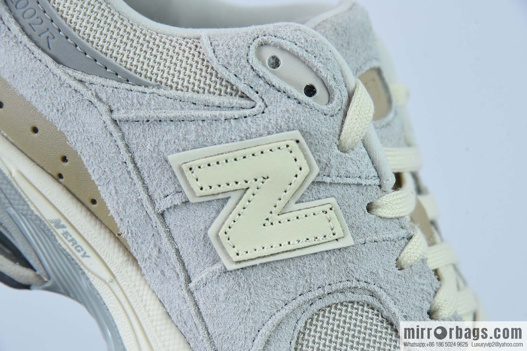 NewBalance 2002R trendy Vintage casual running shoes Unisex same style, gray and yellow, item number: M2002RSA