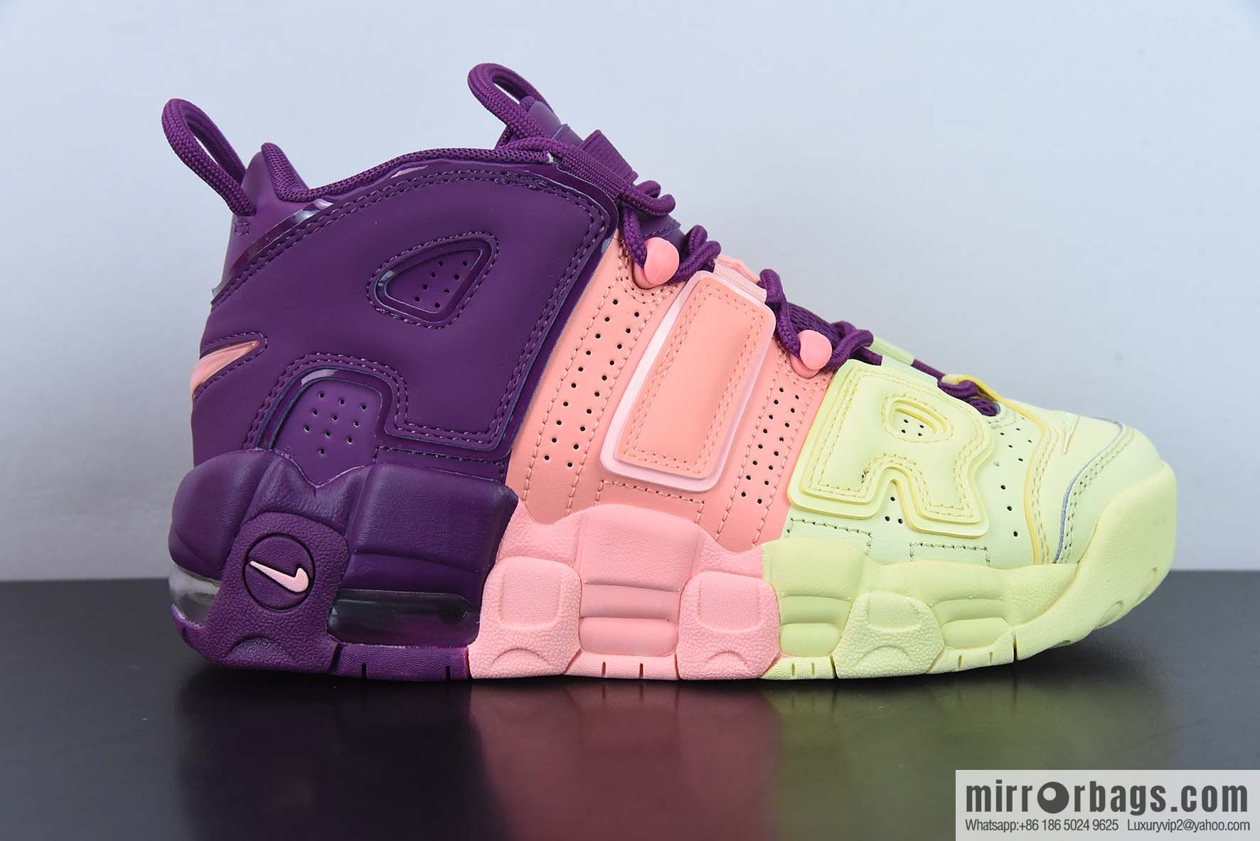 Nike Air More Uptempo (GS) Violet Unisex sneakers of the same style item number: AV8237-800