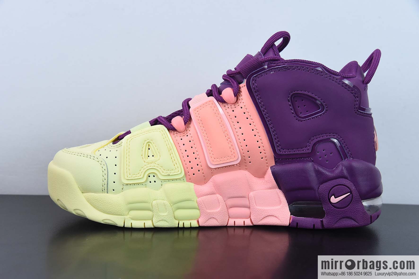 Nike Air More Uptempo (GS) Violet Unisex sneakers of the same style item number: AV8237-800