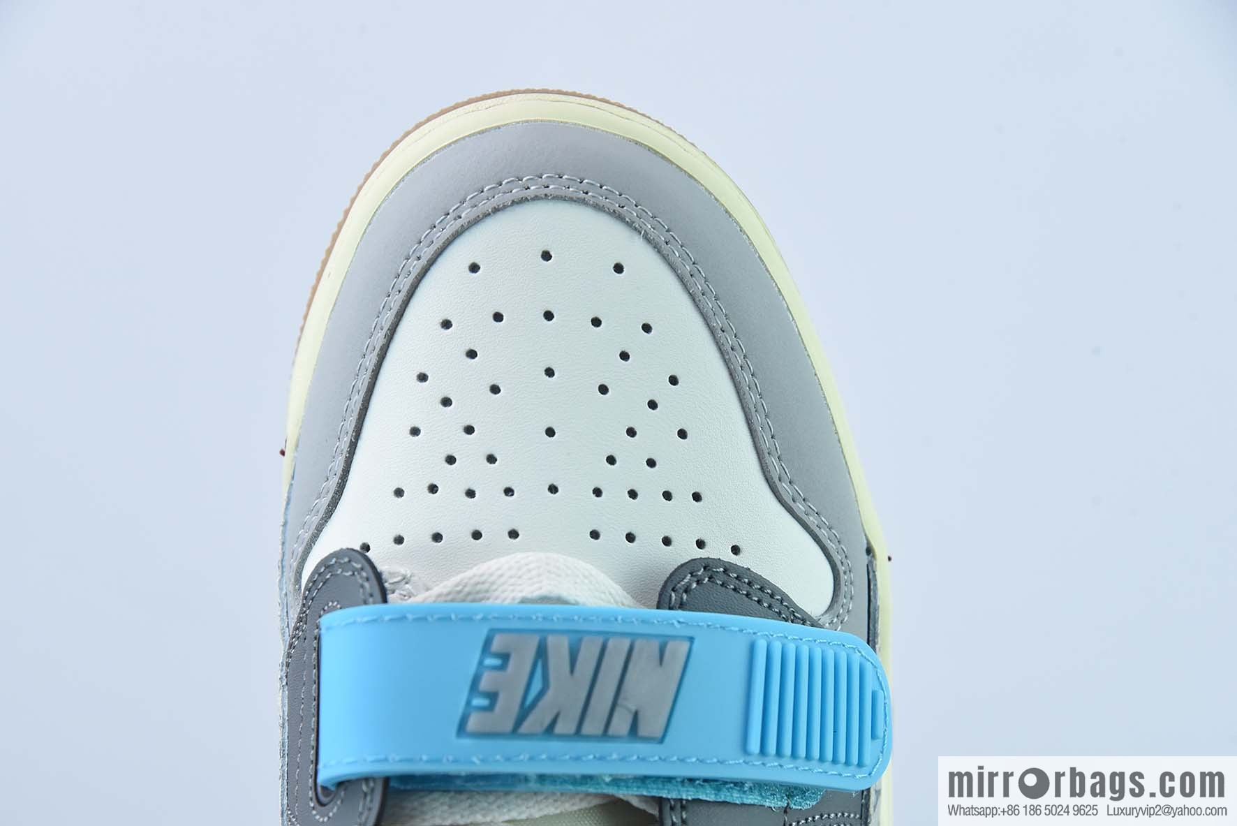 Air Jordan Legacy AJ312 White Gray Blue Vintage Basketball Shoes FB1875-141