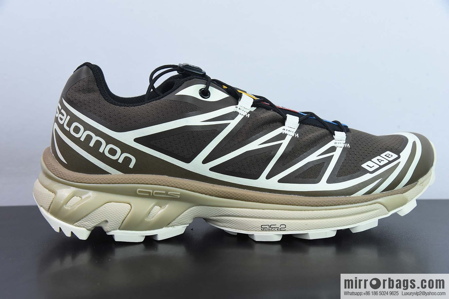 Salomon Salomon XT-6 Mist Blue Vintage Functional Trend Casual Running Shoes 410864