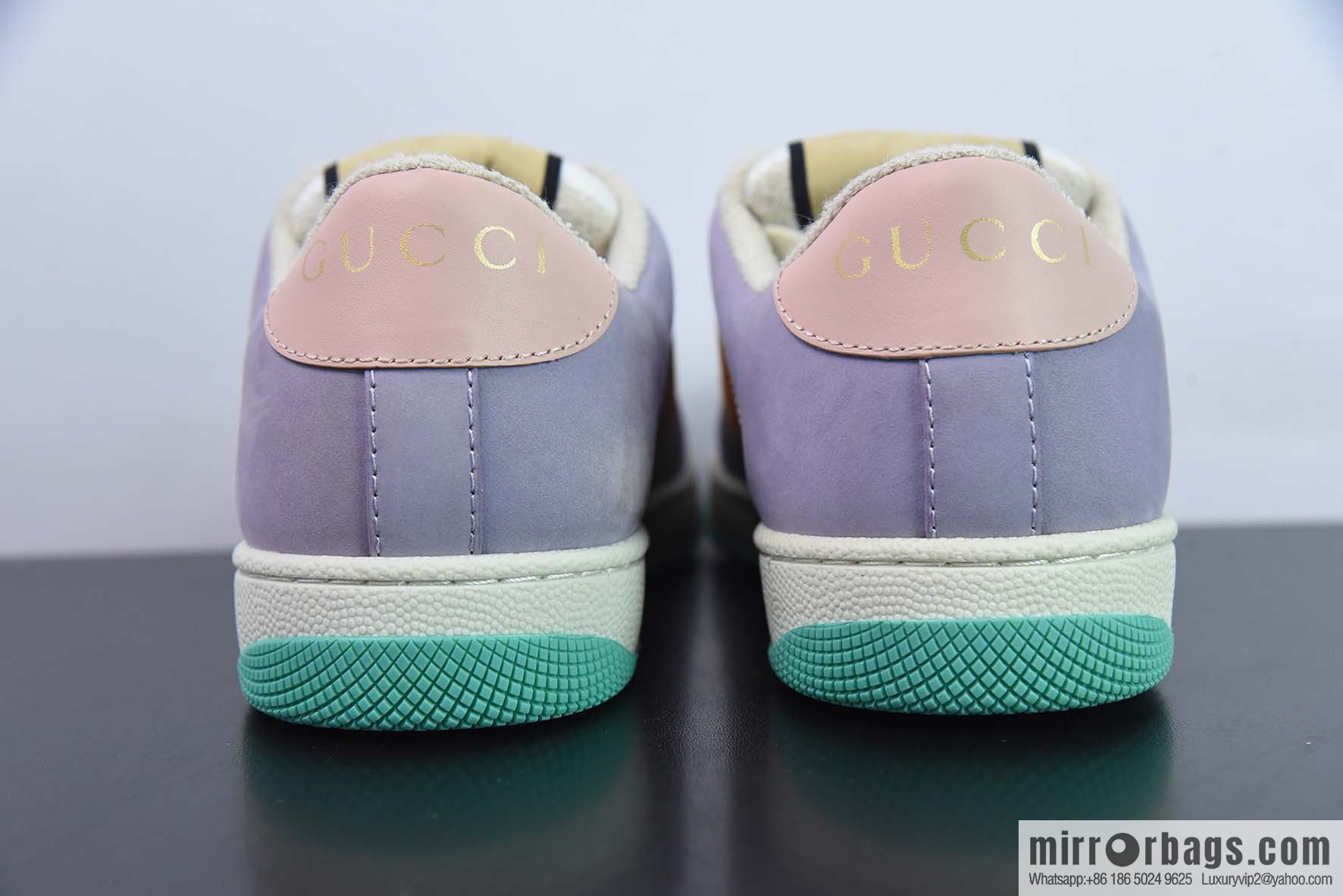 Gucci Distressed Screener sneakers Gucci dirty shoes series