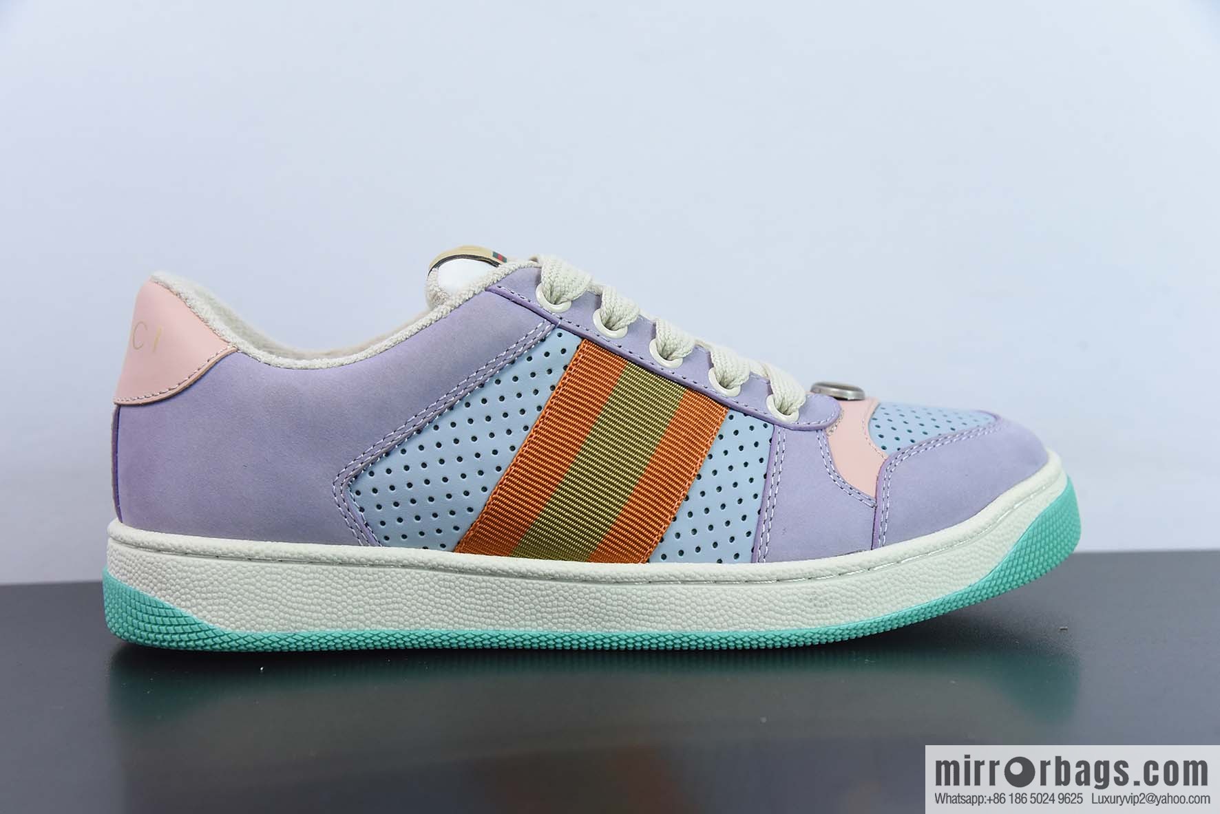 Gucci Distressed Screener sneakers Gucci dirty shoes series