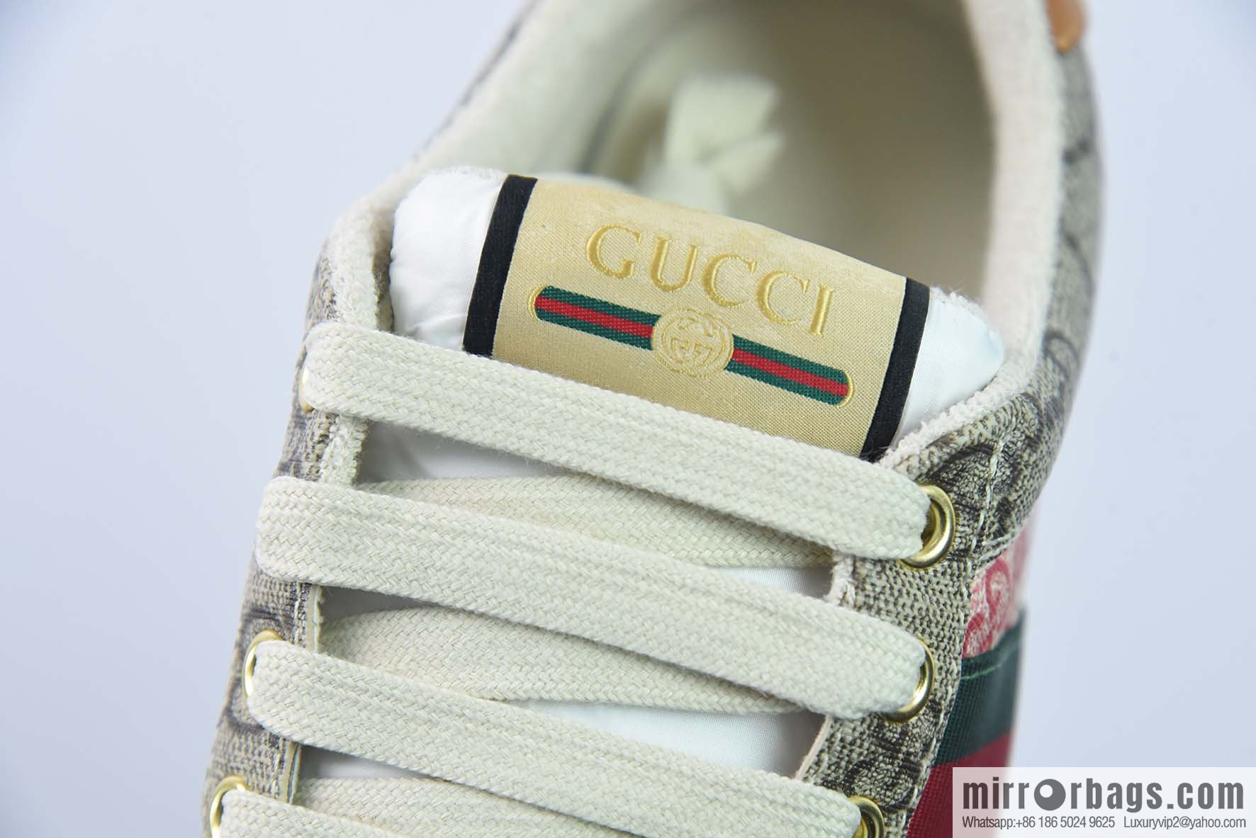 Gucci Distressed Screener sneakers Gucci dirty shoes series