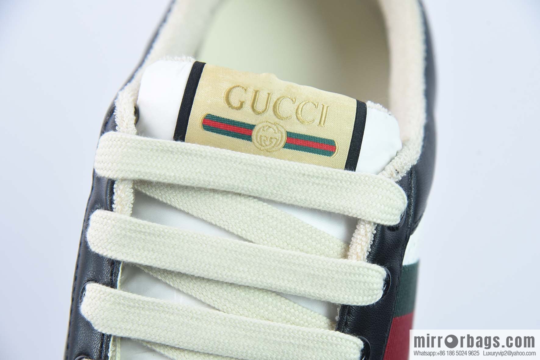Gucci Distressed Screener sneakers Gucci dirty shoes series