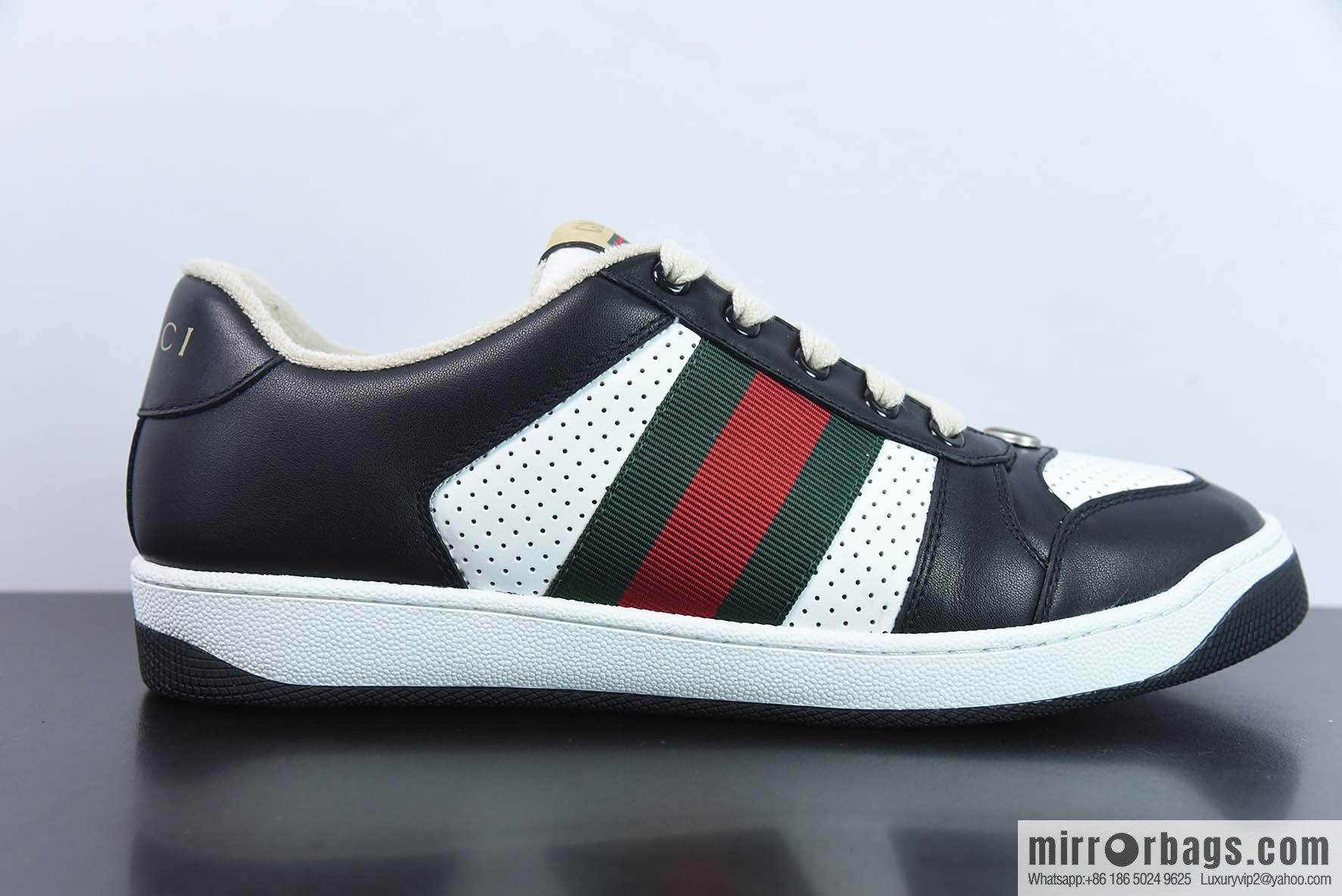 Gucci Distressed Screener sneakers Gucci dirty shoes series