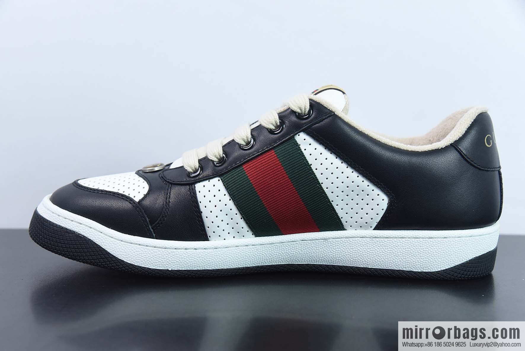 Gucci Distressed Screener sneakers Gucci dirty shoes series