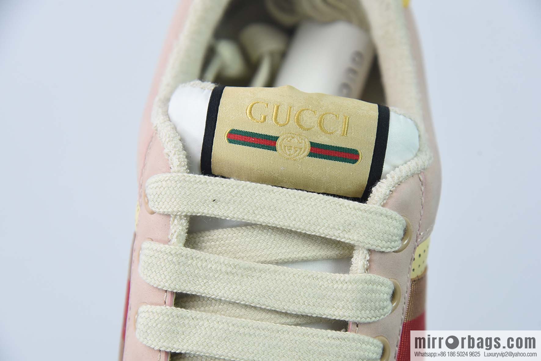 Gucci Distressed Screener sneakers Gucci dirty shoes series