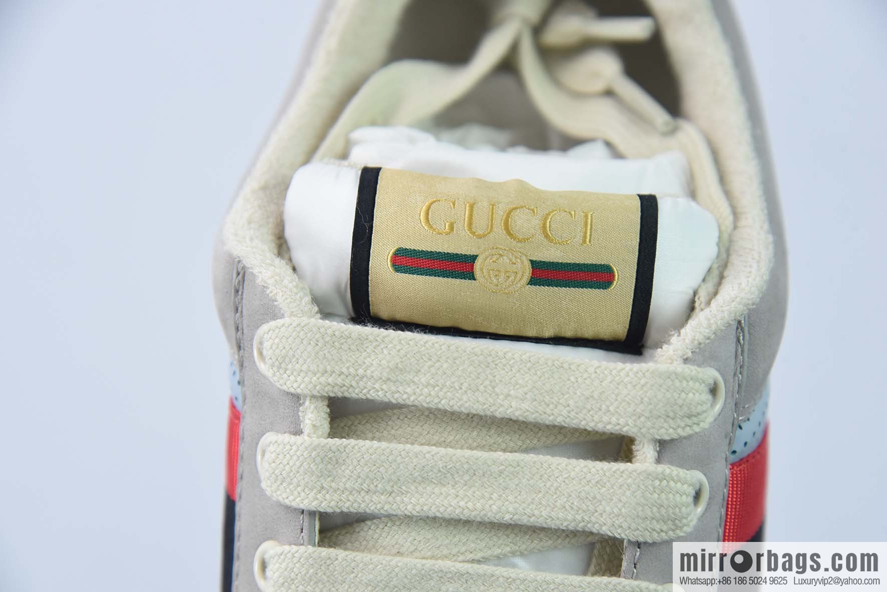 Gucci Distressed Screener sneakers Gucci dirty shoes series