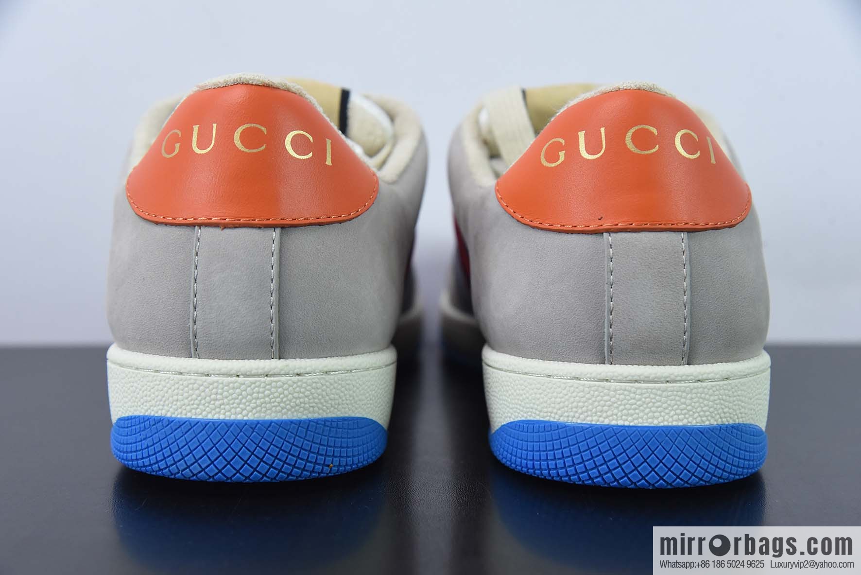 Gucci Distressed Screener sneakers Gucci dirty shoes series