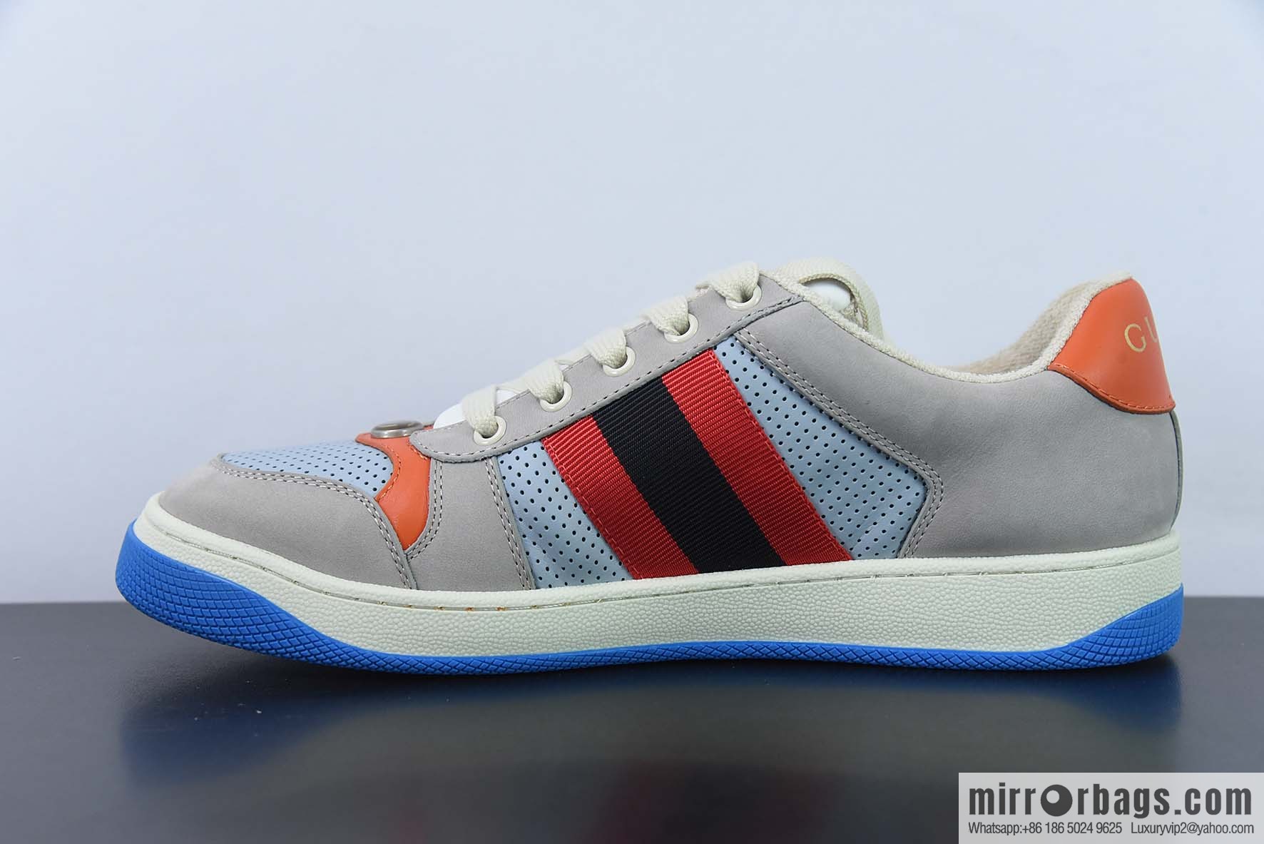Gucci Distressed Screener sneakers Gucci dirty shoes series