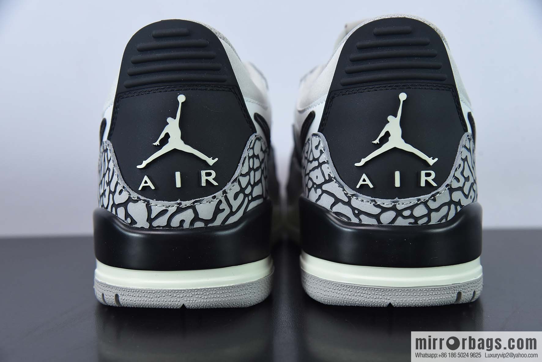 Air Jordan Legacy AJ312 black and white gray men's sneakers item number: CD7069-101