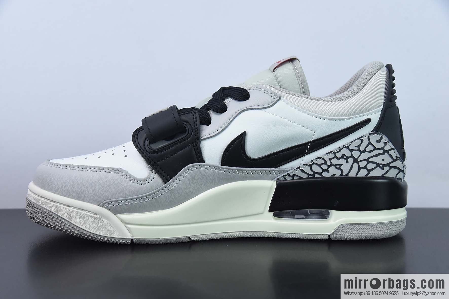 Air Jordan Legacy AJ312 black and white gray men's sneakers item number: CD7069-101