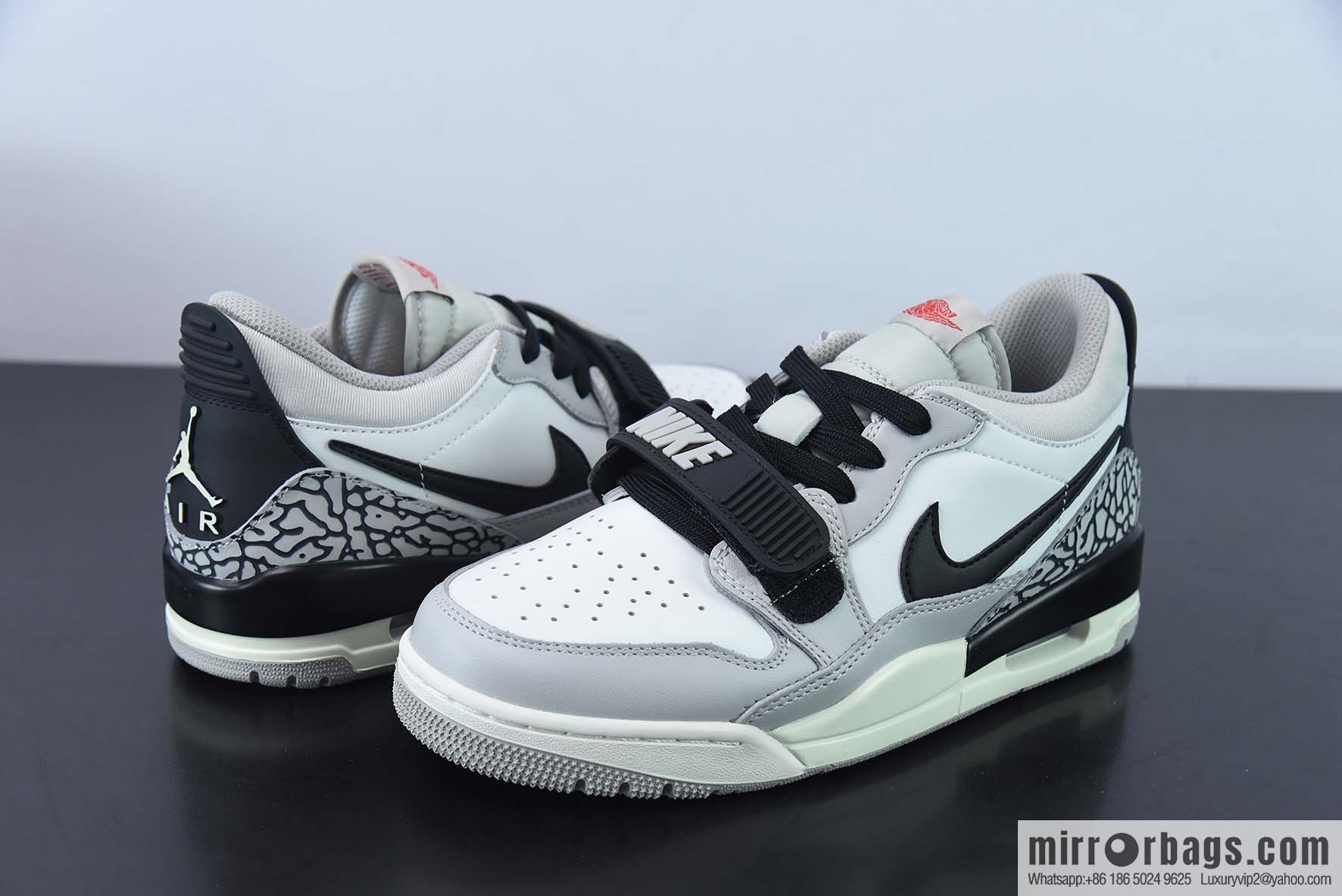Air Jordan Legacy AJ312 black and white gray men's sneakers item number: CD7069-101