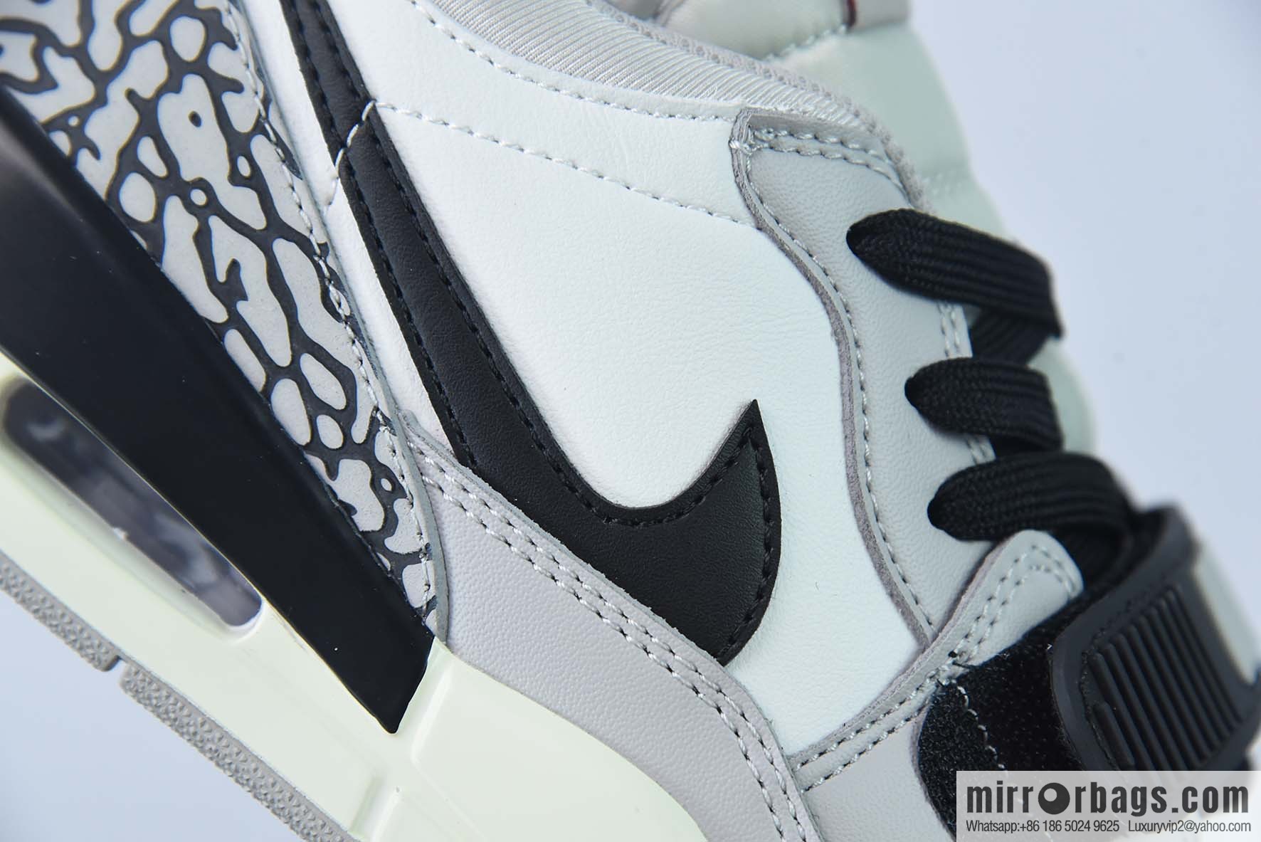 Air Jordan Legacy AJ312 black and white gray men's sneakers item number: CD7069-101