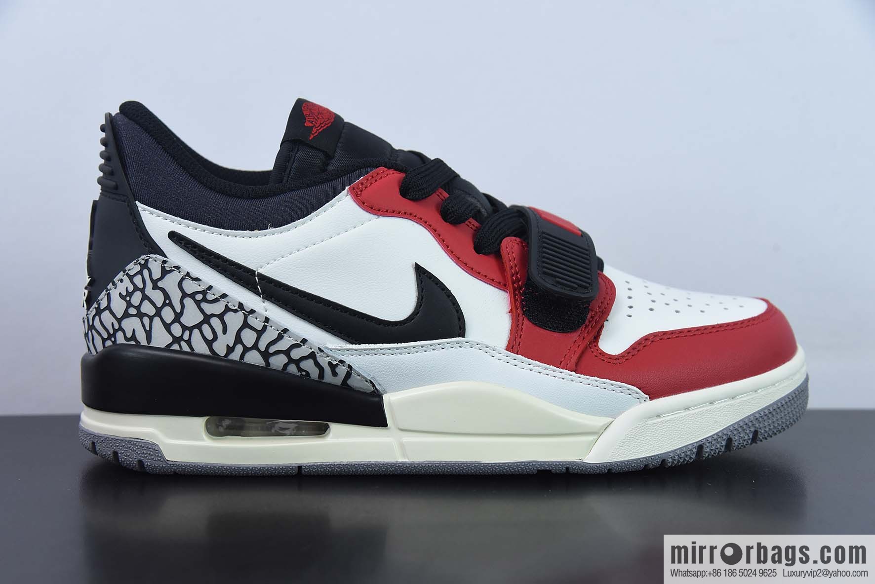 Air Jordan Legacy AJ312 black and white and red men's sports shoes, item number: CD7069-106
