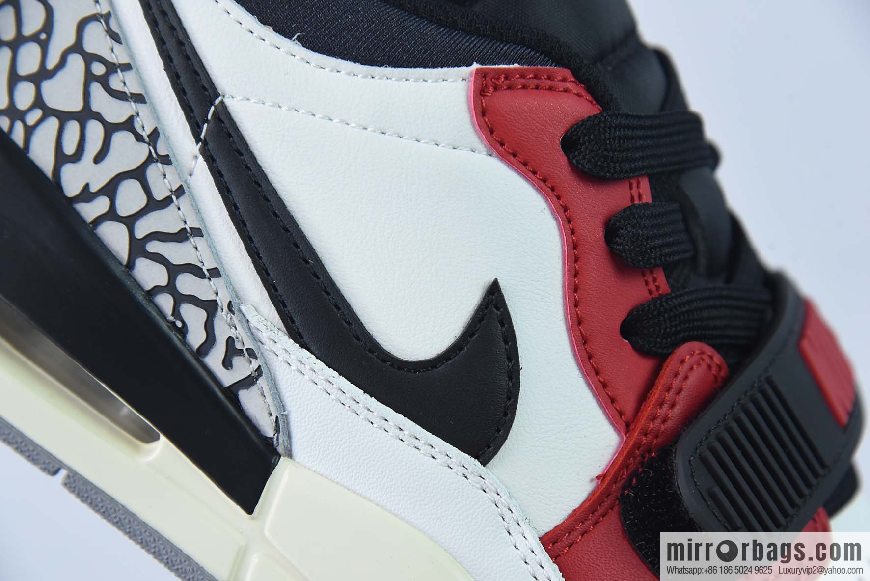 Air Jordan Legacy AJ312 black and white and red men's sports shoes, item number: CD7069-106