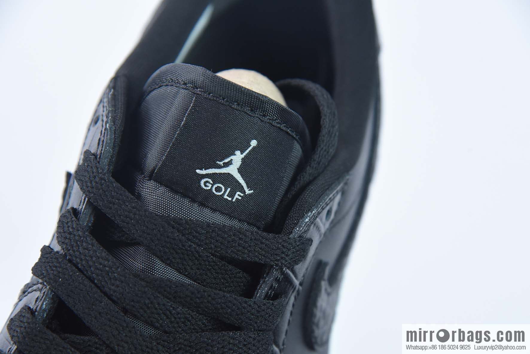 Air Jordan AJ1 Low Golf Low Top, Golf Black and White, Item Number: DD9315-003