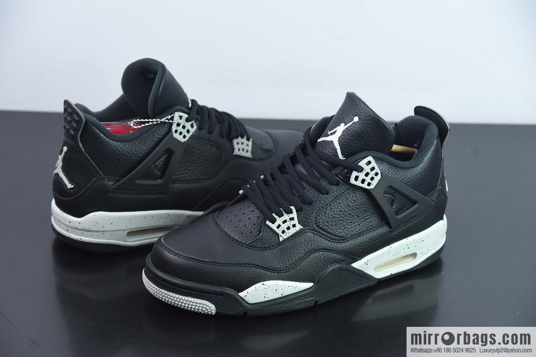 Air Jordan AJ4 Retro Oreo men's sneakers, item number: 314254-00