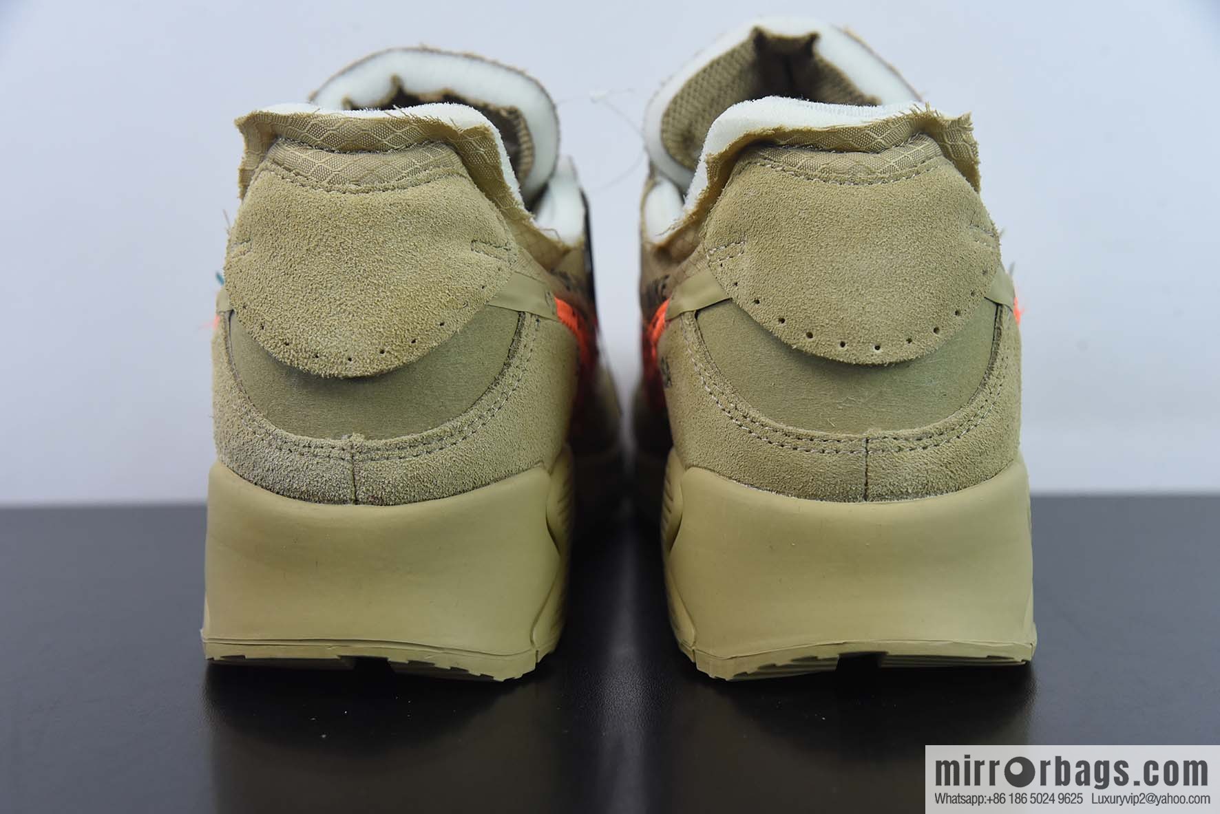 Off-White X Nike Air MAX90 GPX Joint Desert Yellow Men's sneakers Part Number: AA7293 200
