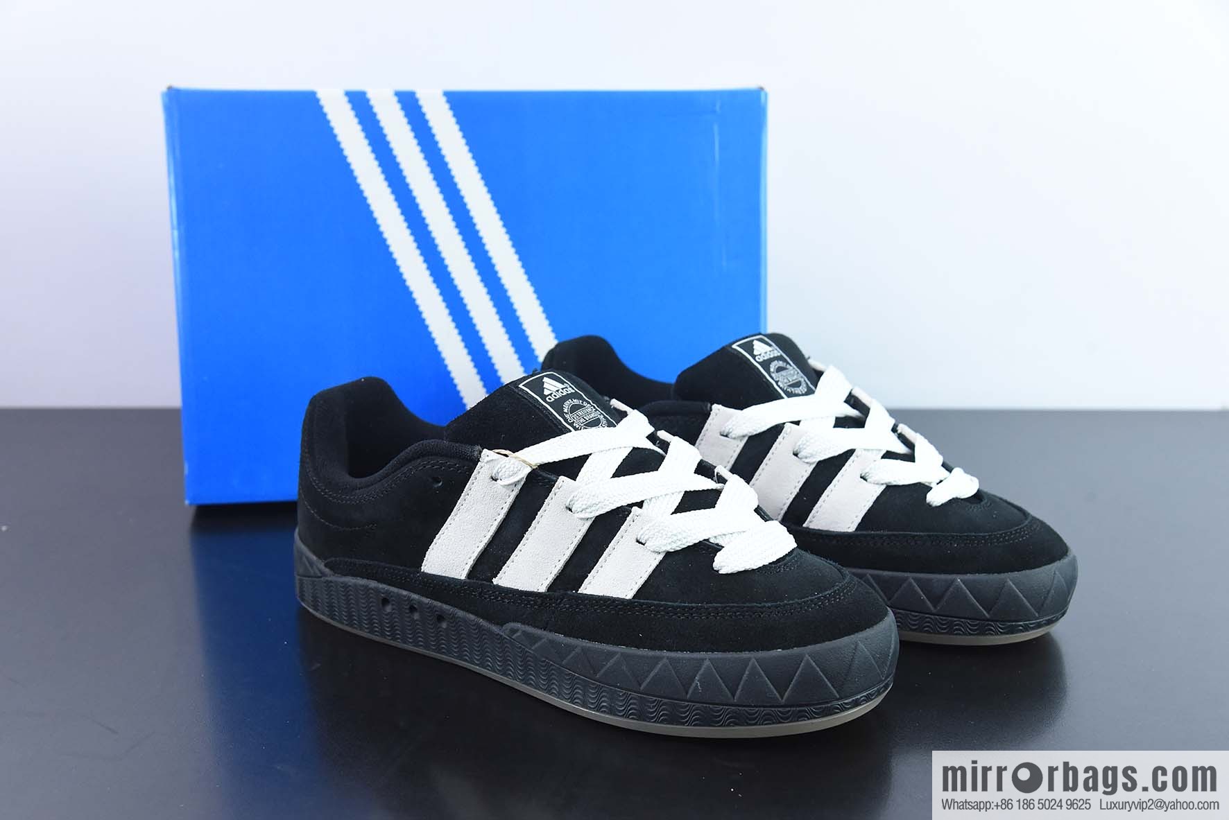 Adidas Adimatic Low Matic Series Low Top Vintage Shark Bread Shoes Sports and Leisure Skateboard Shoes, Item Number: HQ6900