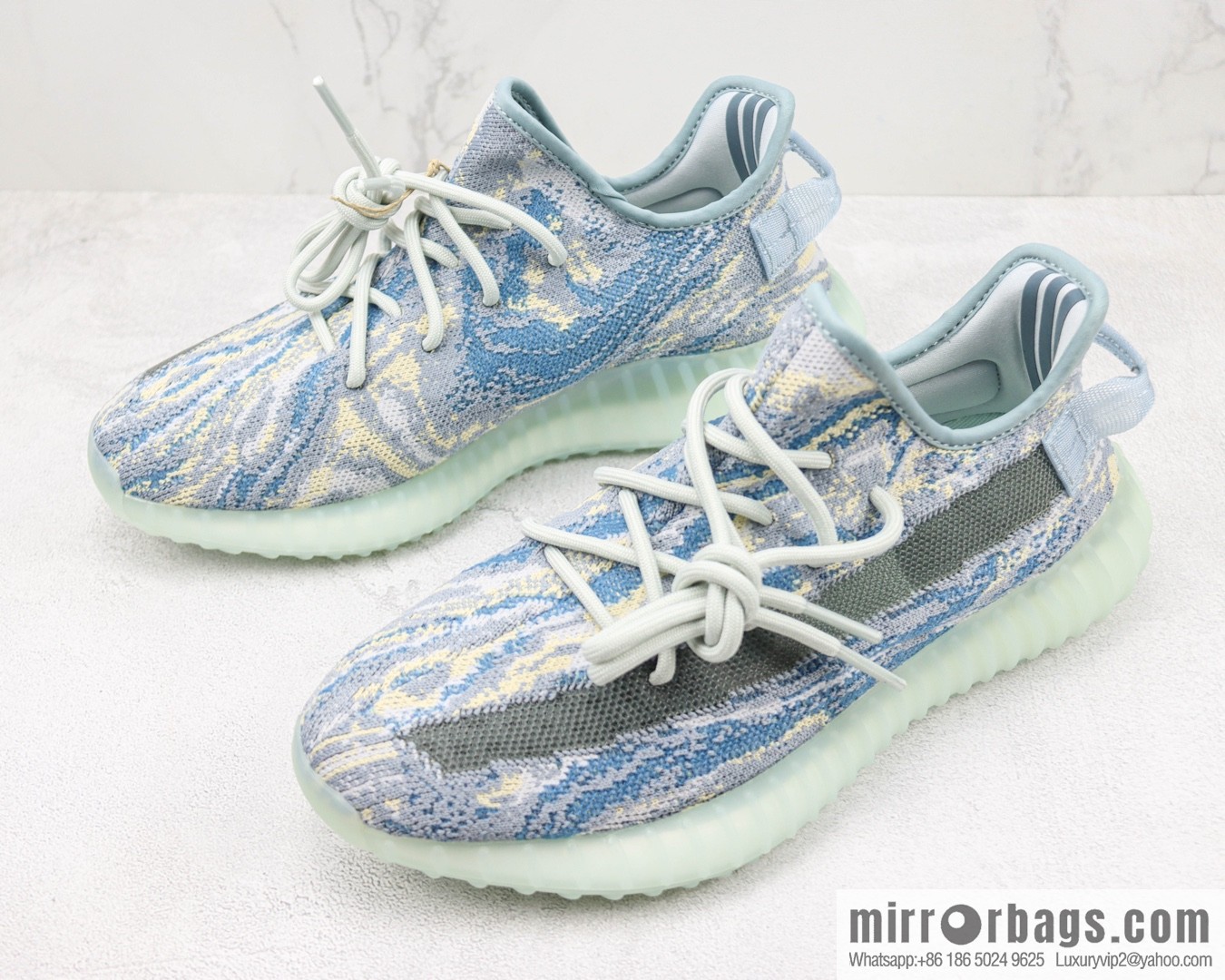 Coconut 350 V2 Blue Tyrannosaurus sneakers Adidas Yeezy Boost 350v2