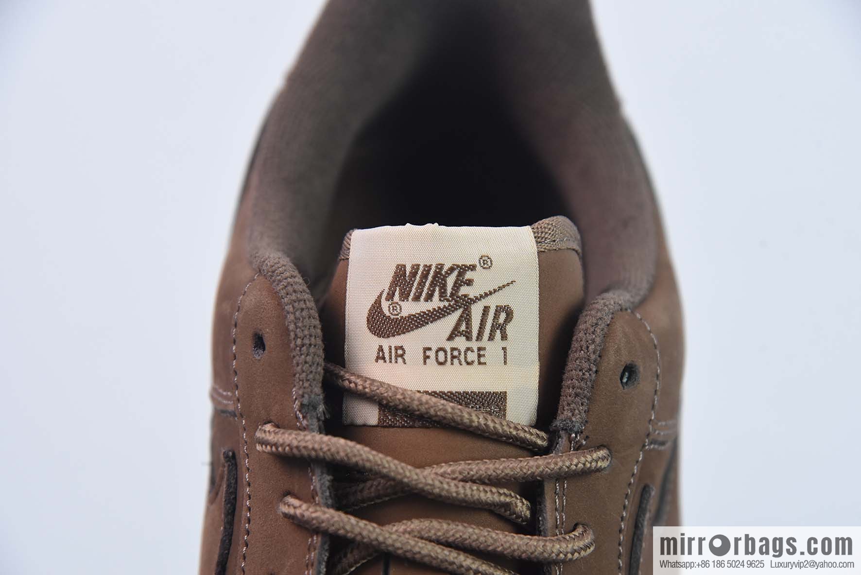Nk Air Force 1 Low x Supreme dark brown mocha SUP joint name, Air Force One low-top casual board shoes, item number: CU9225-200