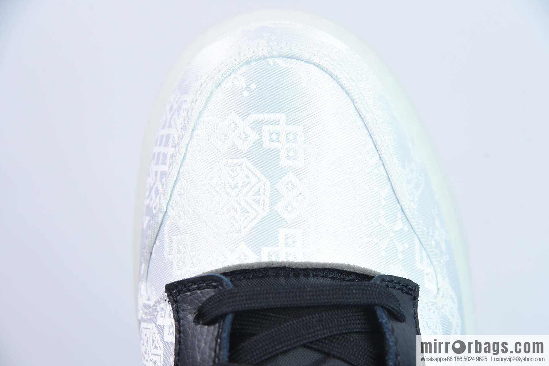NK Dunk Low Hiroshi Fujiwara three-way joint white silk low-top sneakers item number: FN0315-110
