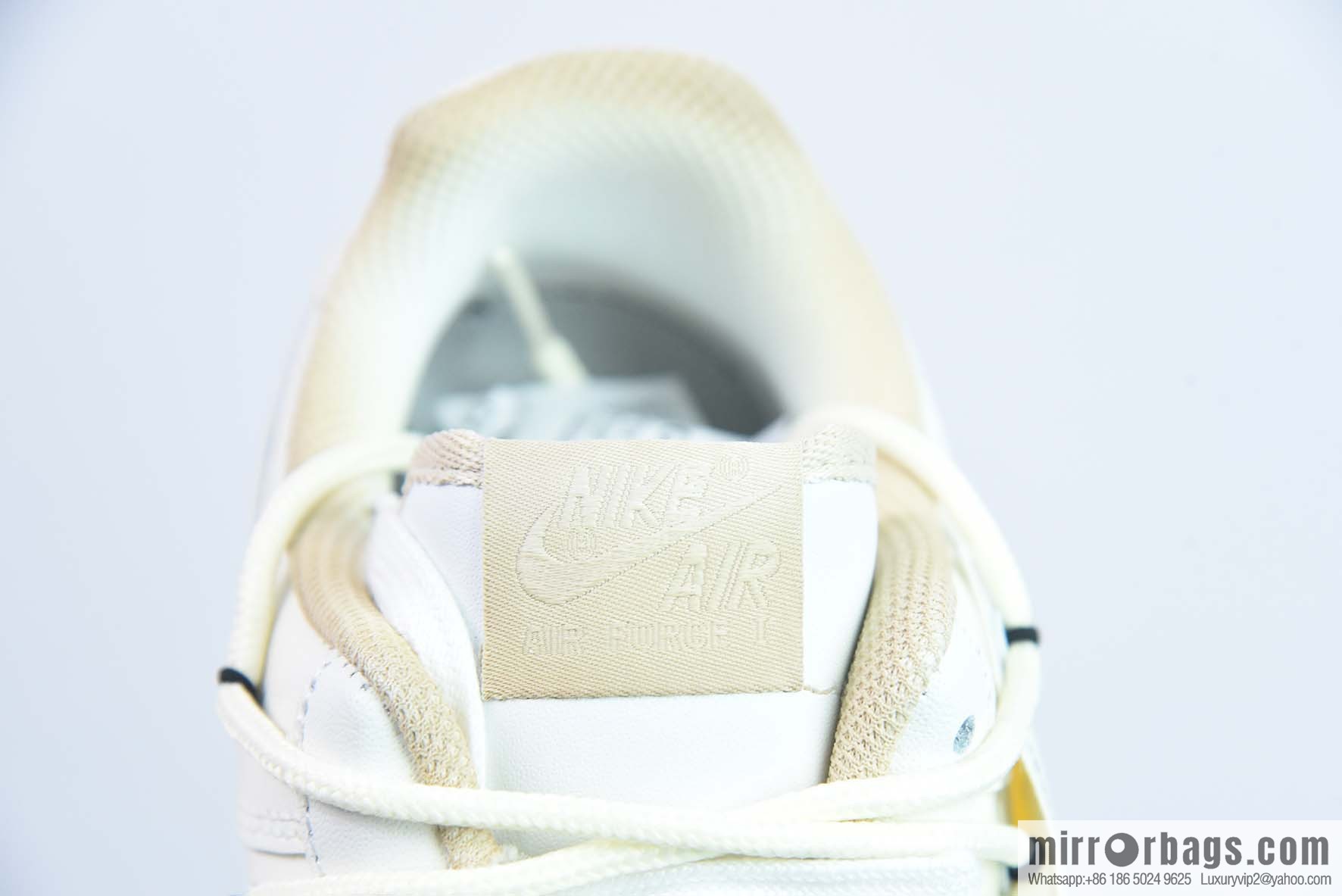 Nike Air Force 1 AF1 Air Force One/low-top, beige, smiley face, item number: CW2288-111