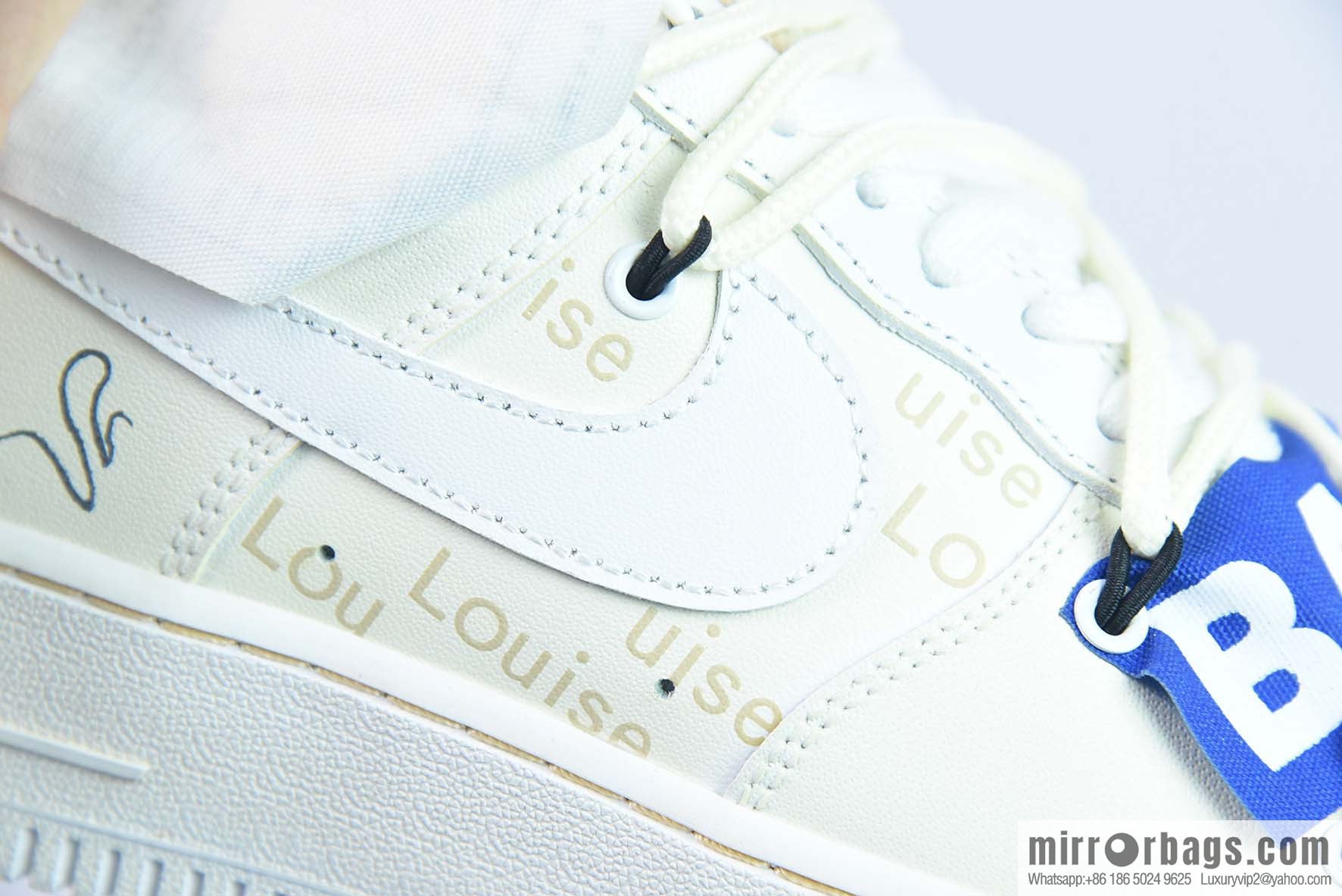 Nike Air Force 1 AF1 Air Force One/low-top, beige, smiley face, item number: CW2288-111