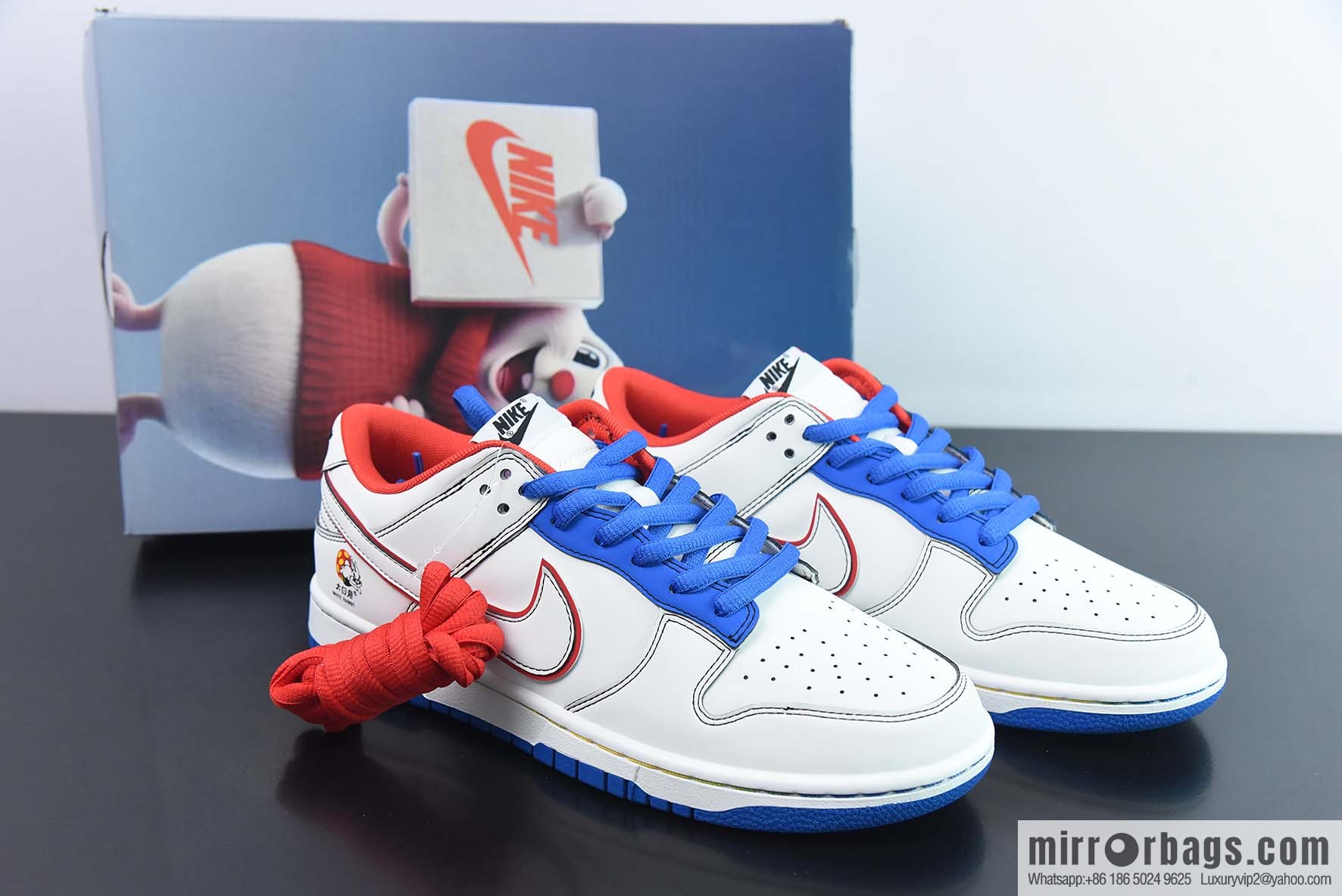 NK Dunk Low low-top casual board shoes Oyo Keyang, white rabbit printed low-top sneakers Item number: NN5869-601