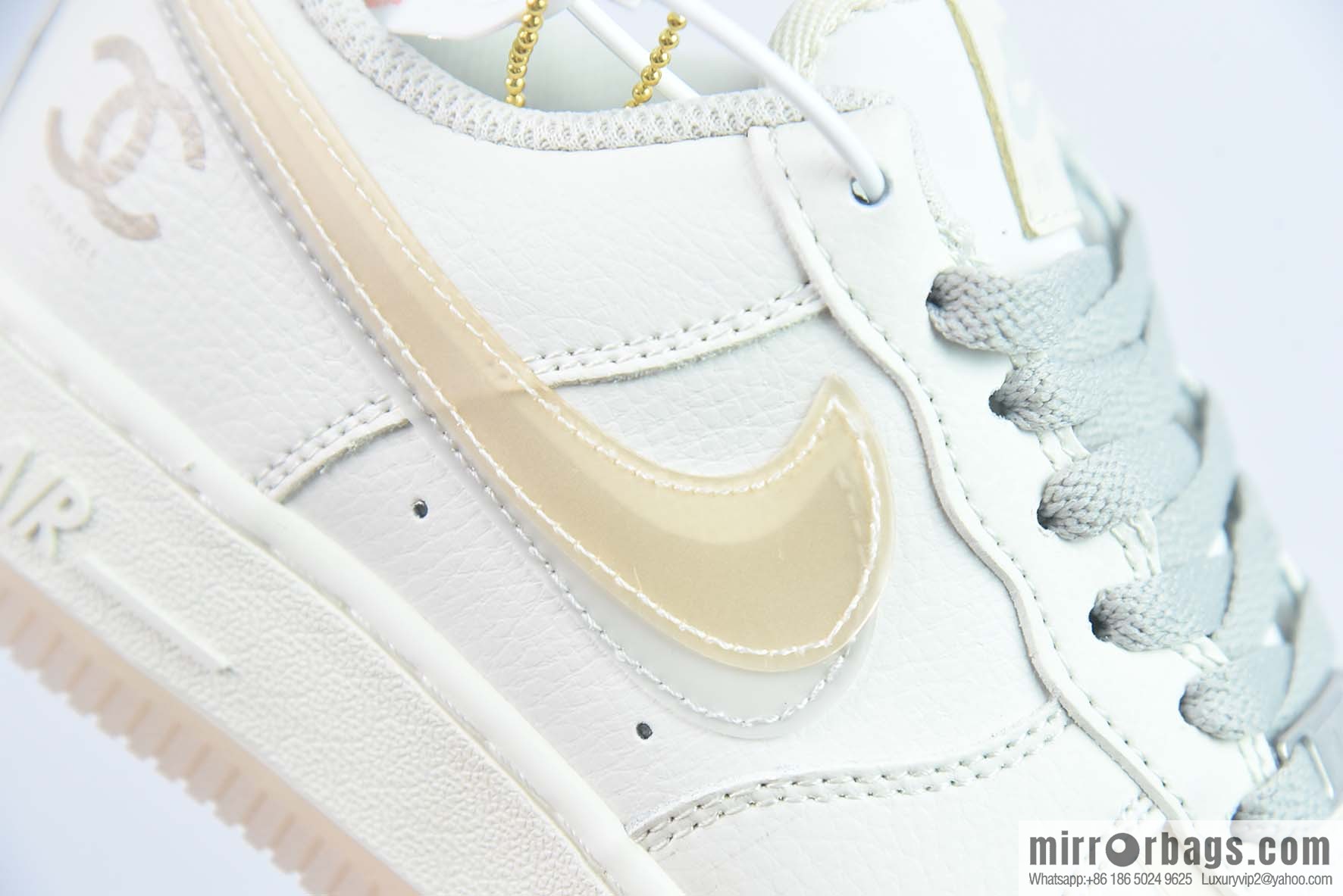LAP69001337 Air Force One Joint Luxury Brand - #Chanel #Chanel & Nike Air Force 1 Low Item Number: CW1574-807
