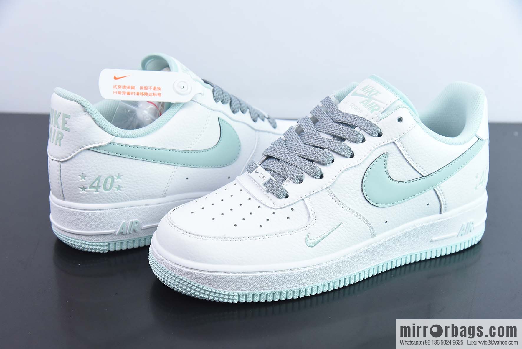 NK Air Force 1 Low '07 40th Anniversary Black and White, Air Force One Low Top Casual Board Shoes, Item Number: MN5263-128