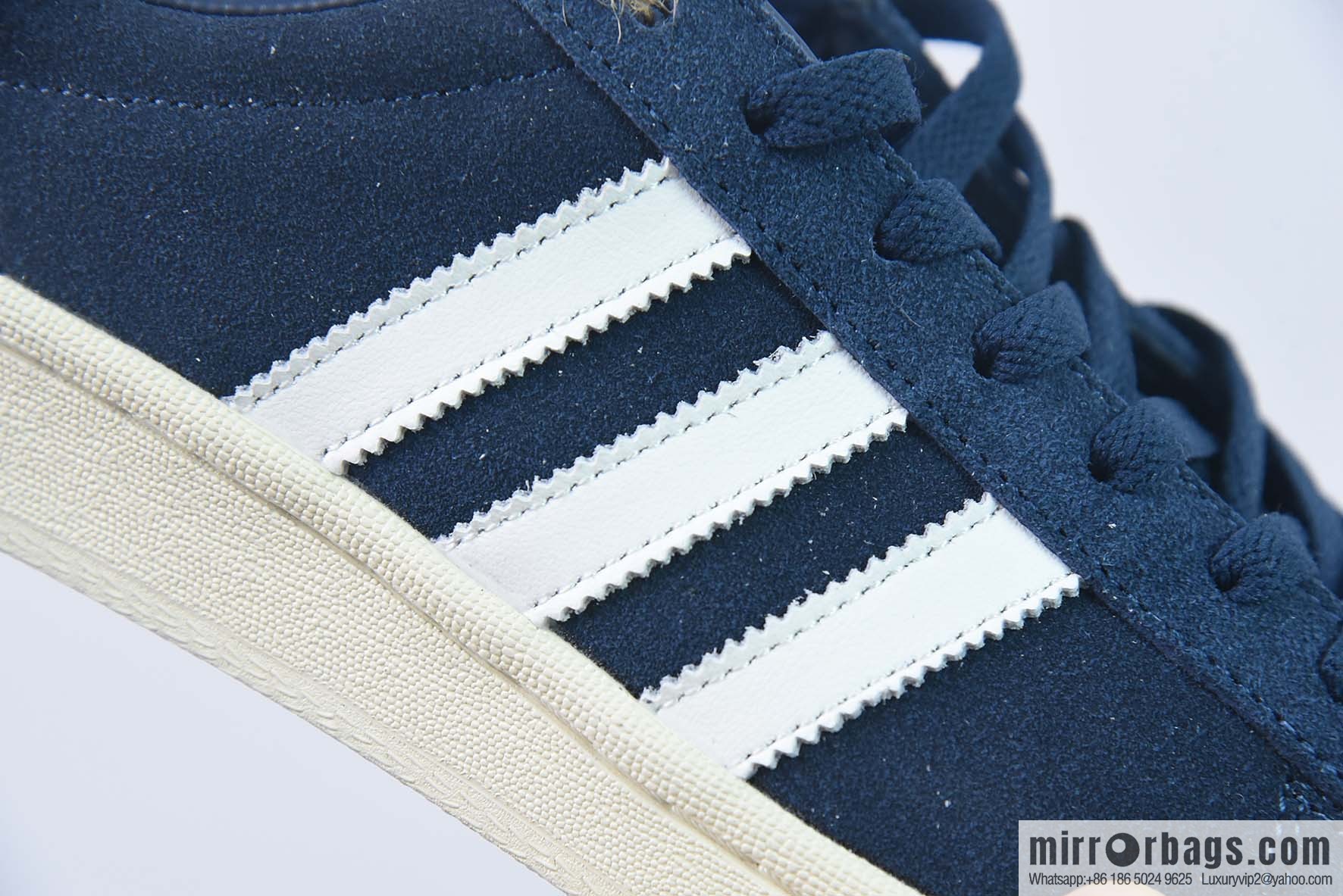 AD Originals Campus 80S Academy Series Classic Vintage Low Top Versatile Casual Sports Board Shoes, Navy Blue, Item Number: GX9405